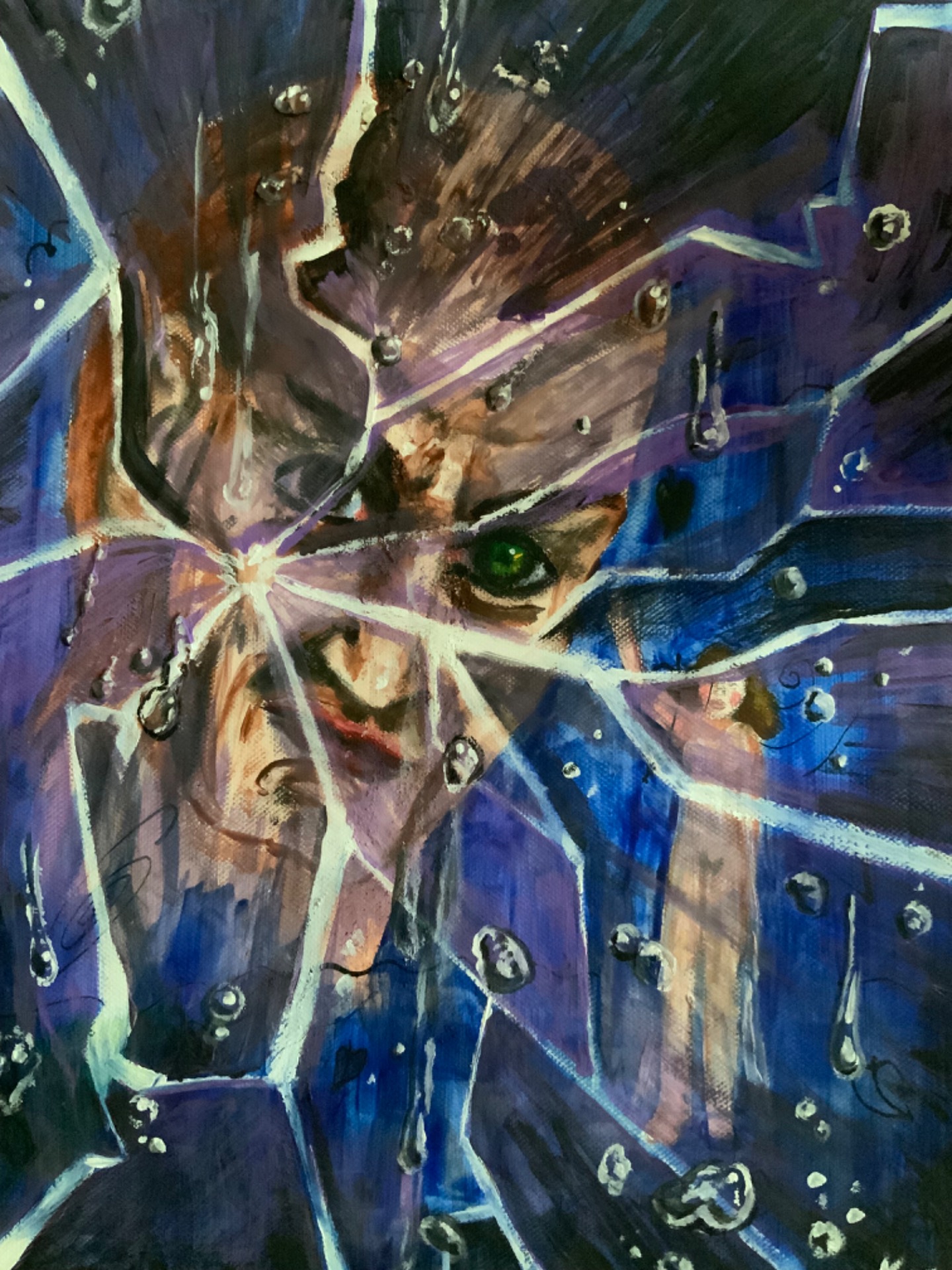 Temperové barvy - Roztříštěný