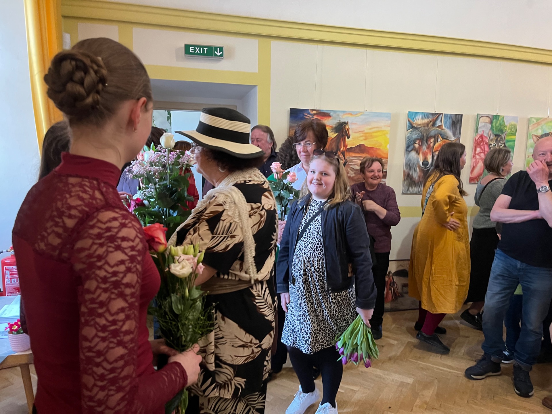 Vernisáž společné výstavy Žihobce